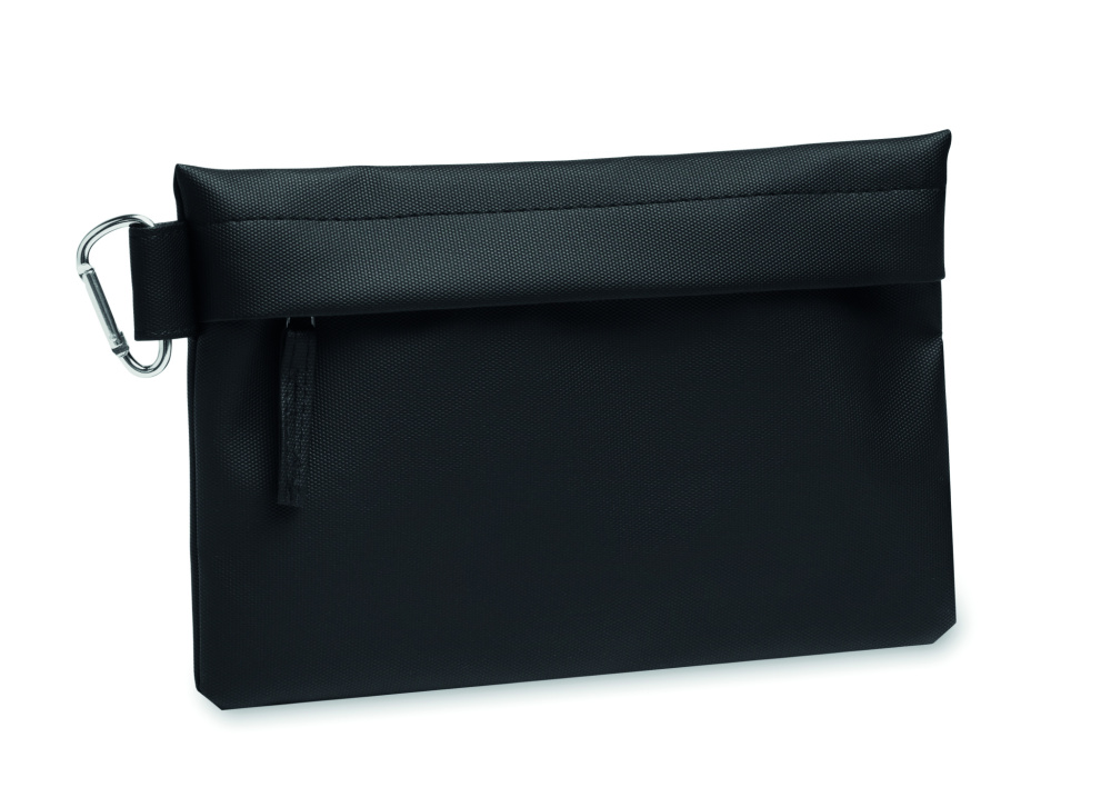 Logotrade promotional giveaway picture of: Organizer pouch in 600D RPET
